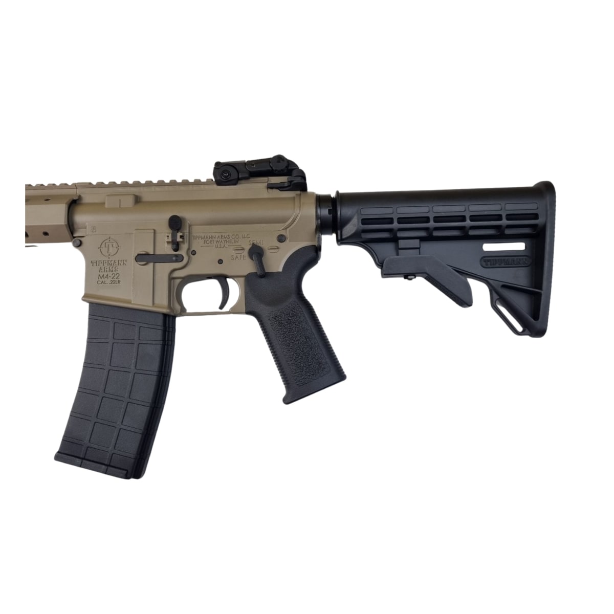 Rifle cal 22 LR modelo Tippmann Arms M4-22 Elite-L FDE9