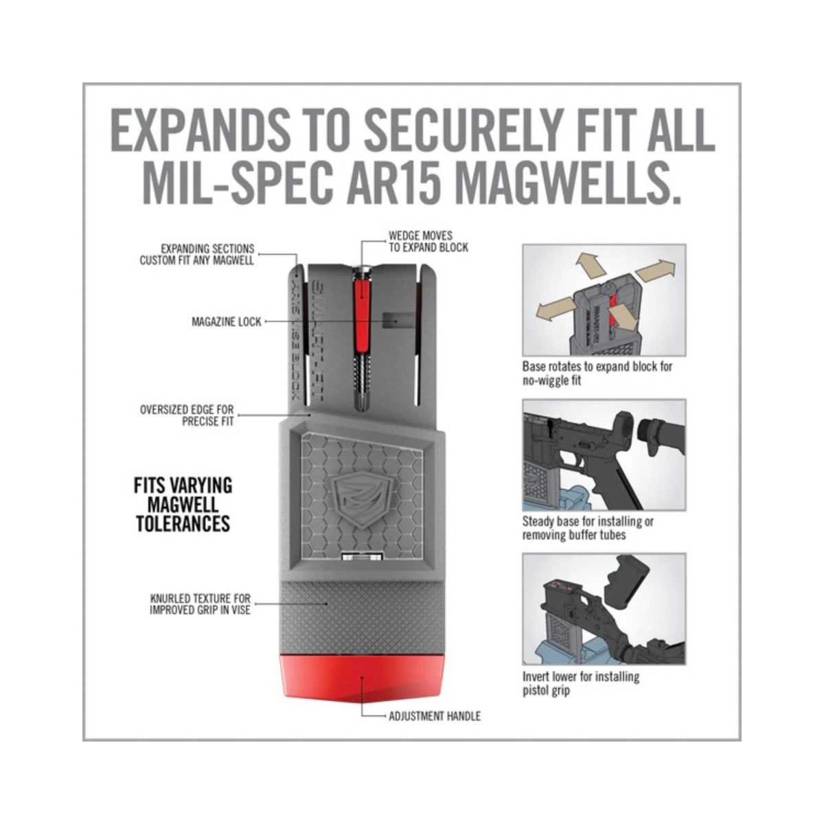 Herramienta Real Avid modelo AR15 Armorer's Master Kit, #AVAR15AMK9