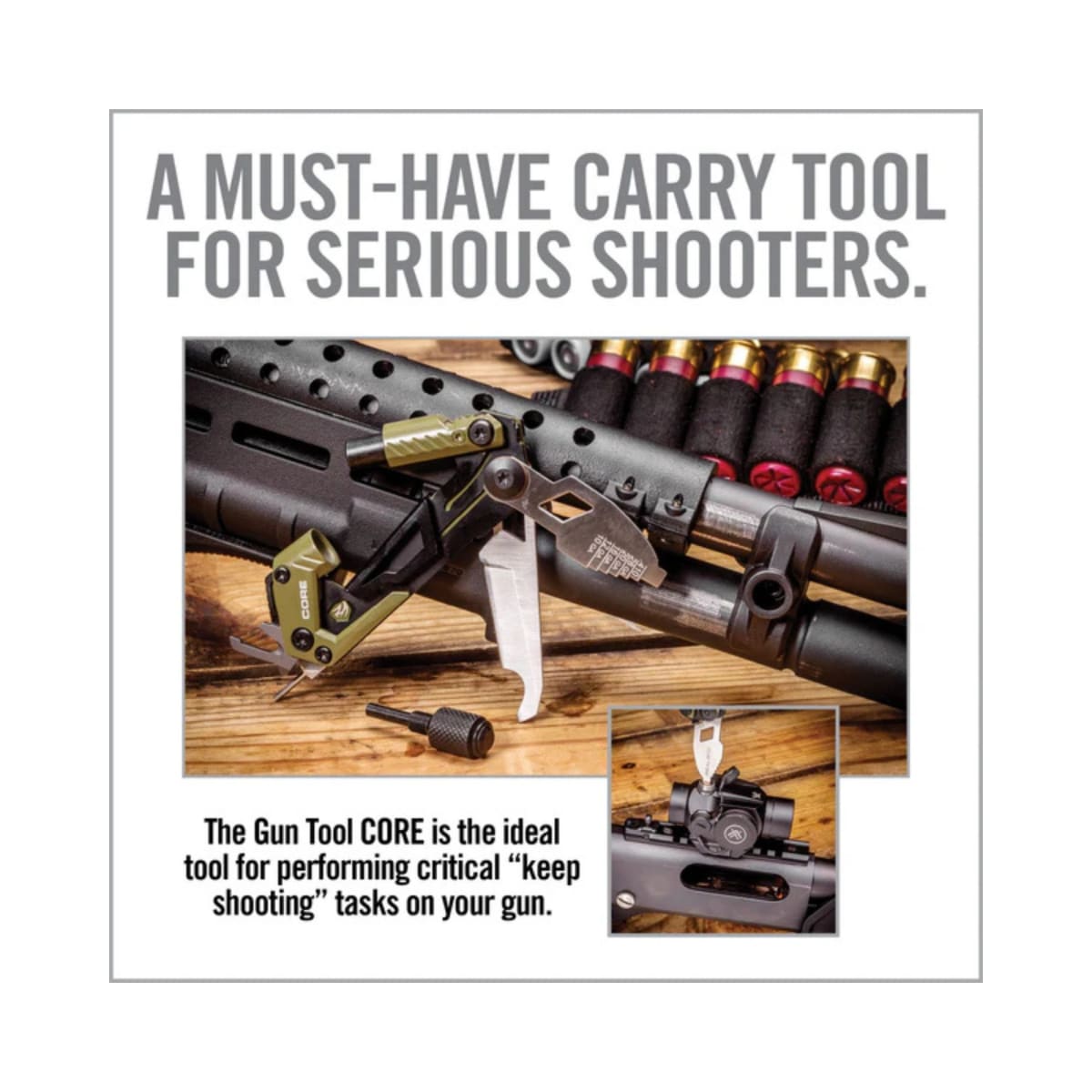 Herramienta Real Avid modelo Gun Tool CORE-Shotgun, #AVGTCOR-SG9