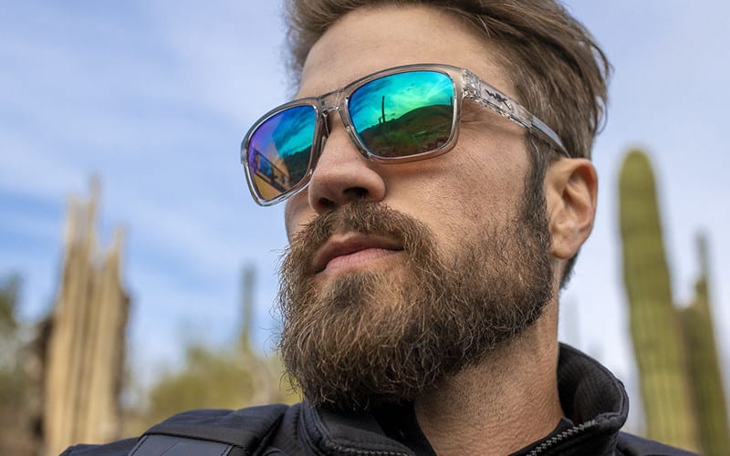 Lente Wiley X TREK polarizado verde AC6TRK072