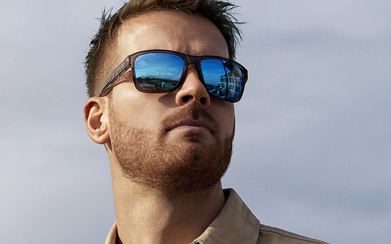 Lente Wiley X TREK Captivate polarizado azul AC6TRK093