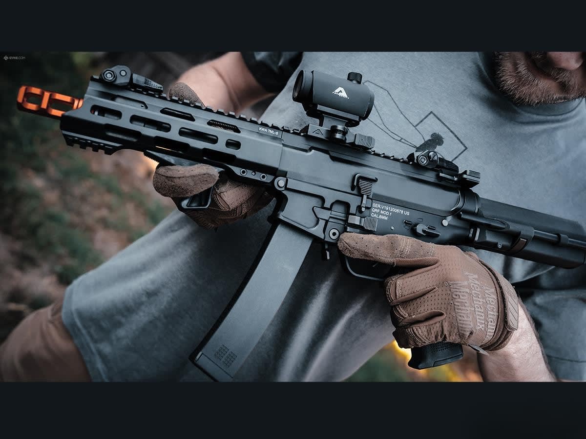 Réplica cal 6 mm KWA QRF MOD1 AEG2,5 #KWA-QRF18