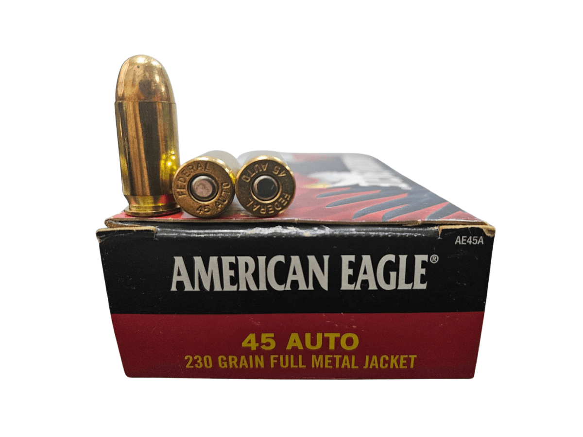 BALA cal .45ACP marca American Eagle, 230 gr, caja 50 unidades4