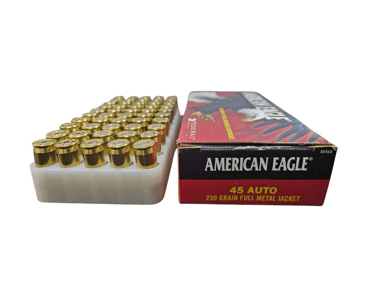 BALA cal .45ACP marca American Eagle, 230 gr, caja 50 unidades5