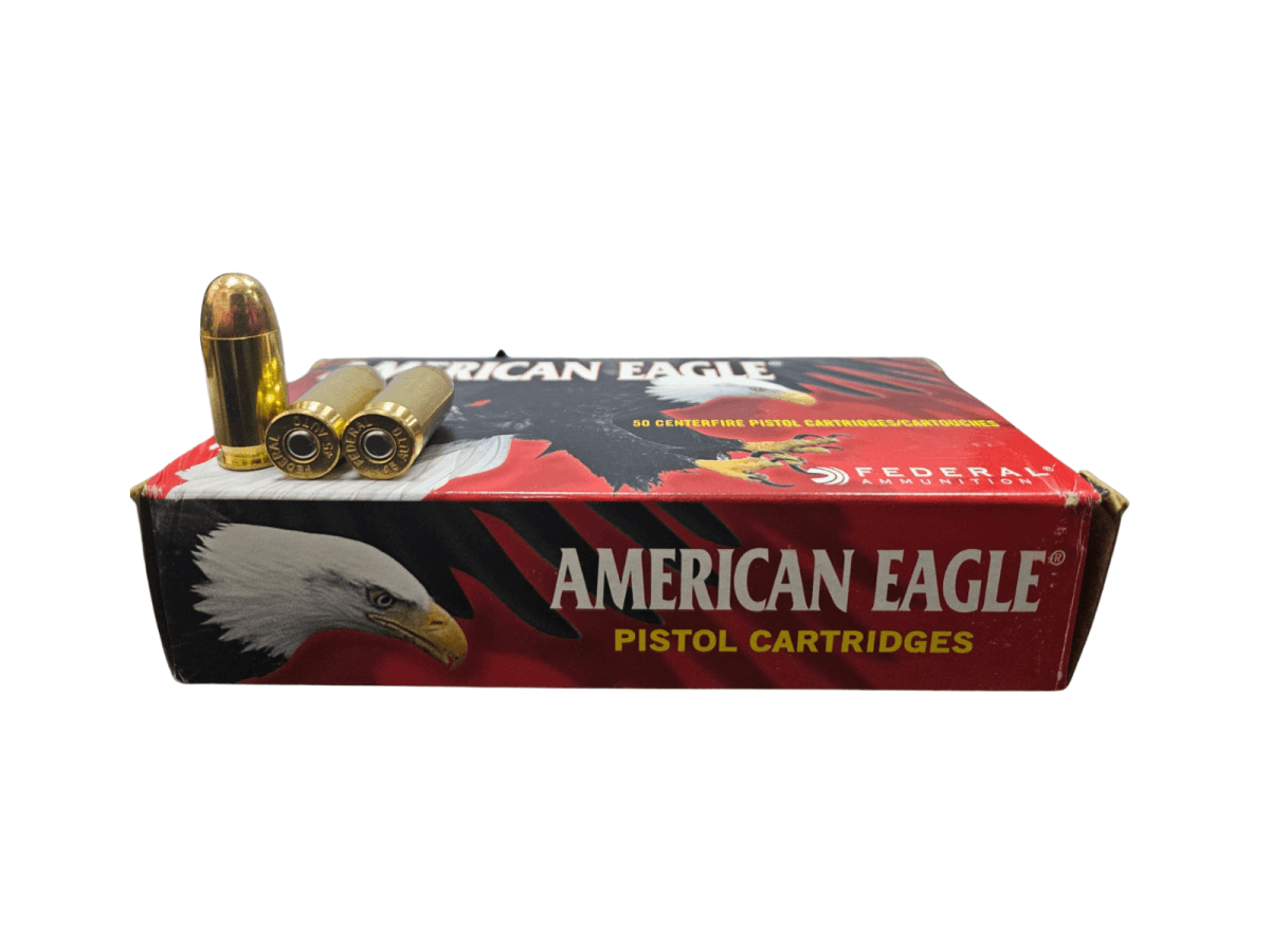 BALA cal .45ACP marca American Eagle, 230 gr, caja 50 unidades6
