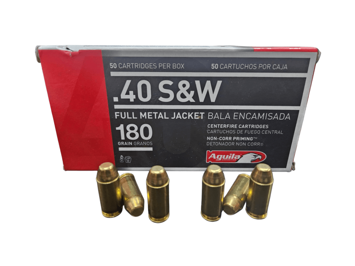 Munición Águila .40 S&W FMJ 180 Gr – Caja 50 Cartuchos4
