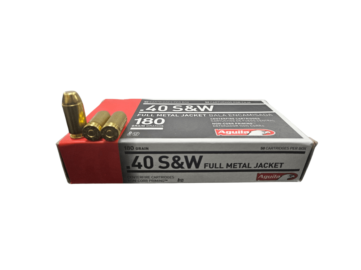 Munición Águila .40 S&W FMJ 180 Gr – Caja 50 Cartuchos2