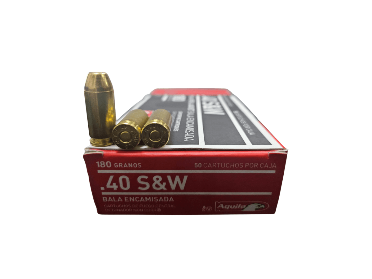 Munición Águila .40 S&W FMJ 180 Gr – Caja 50 Cartuchos5