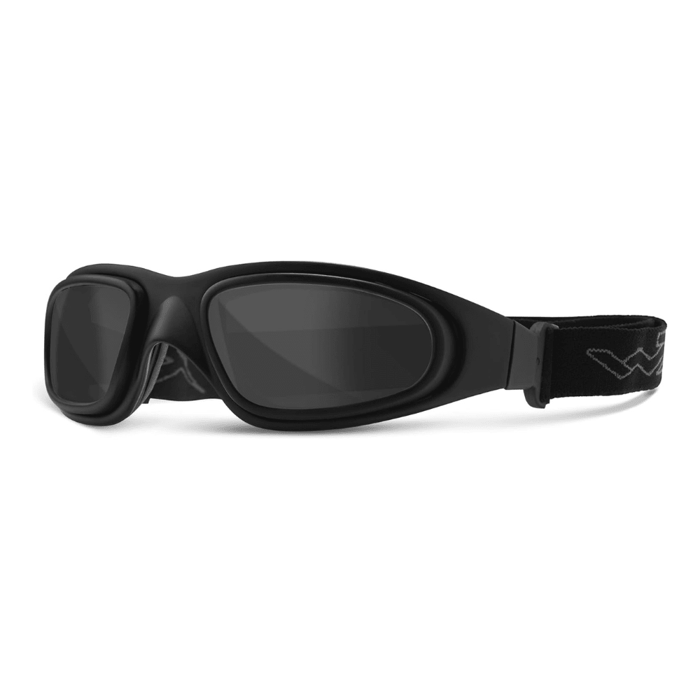 Lentes de Protección Wiley X SG-1 V-CUT Negros con 2 Micas Gris Humo y Transparente3