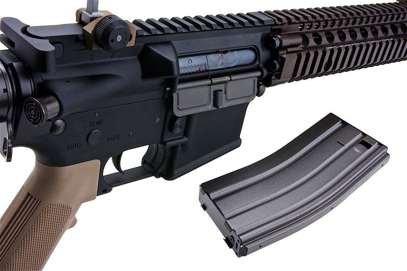 Réplica AEG VFC Avalon MK18 MOD1 GATE ASTER ETU Cal. 6 mm – Tan/Negro11