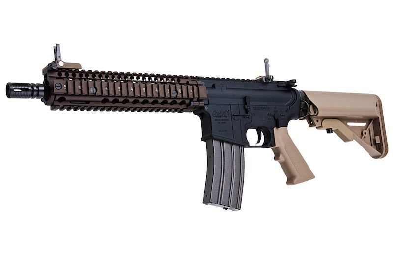 Réplica AEG VFC Avalon MK18 MOD1 GATE ASTER ETU Cal. 6 mm – Tan/Negro4