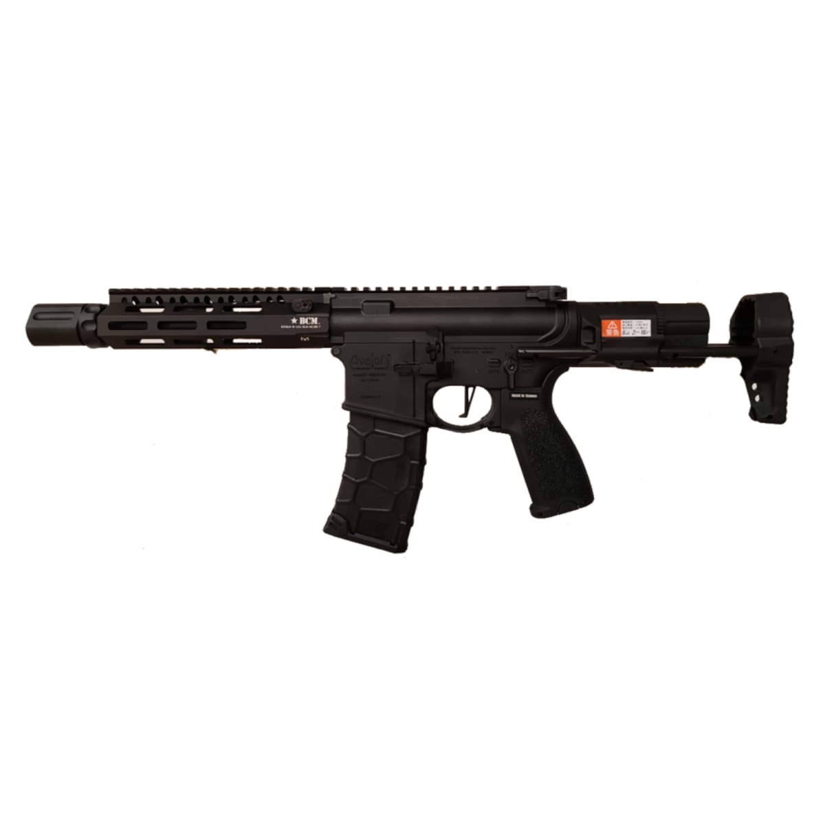 Réplica cal 6 mm modelo Avalon Machete SBR AEG(GATE) Black 0