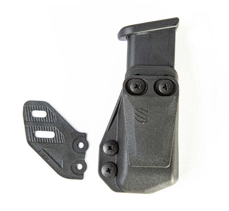 Porta Cargador IWB Blackhawk Stache Single Stack – Compatibilidad cargadores Single Stack – Color Negro (416A03BK)1