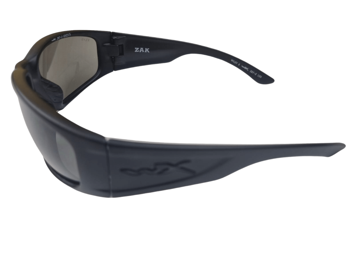 Wiley X ZAK 08 mica gris marco negro6