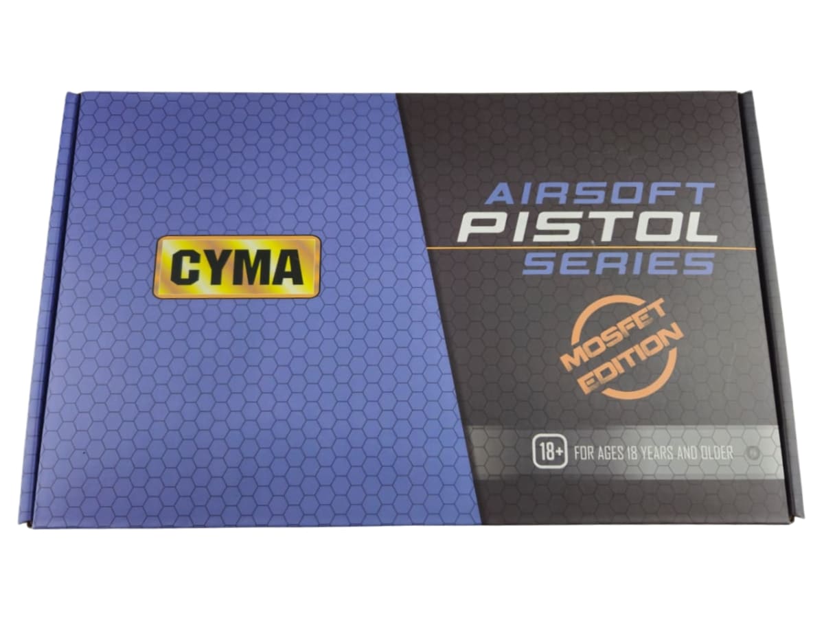 Pistola Airsoft CYMA Glock G18C AEP Eléctrica cal 6 mm #CM030S10