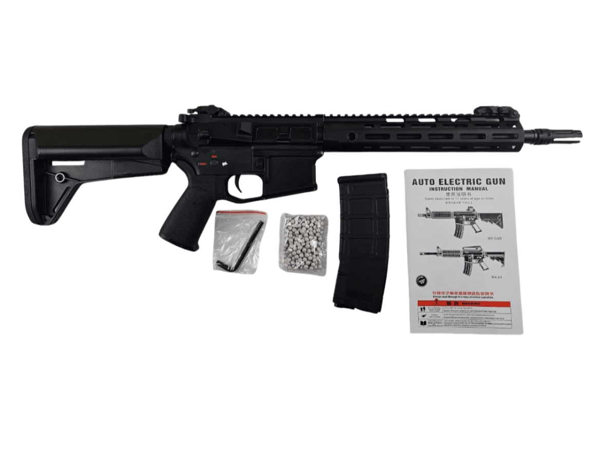 Réplica AEG CYMA Platinum M4 M-LOK 14.5” Cal. 6 mm #CM.09719