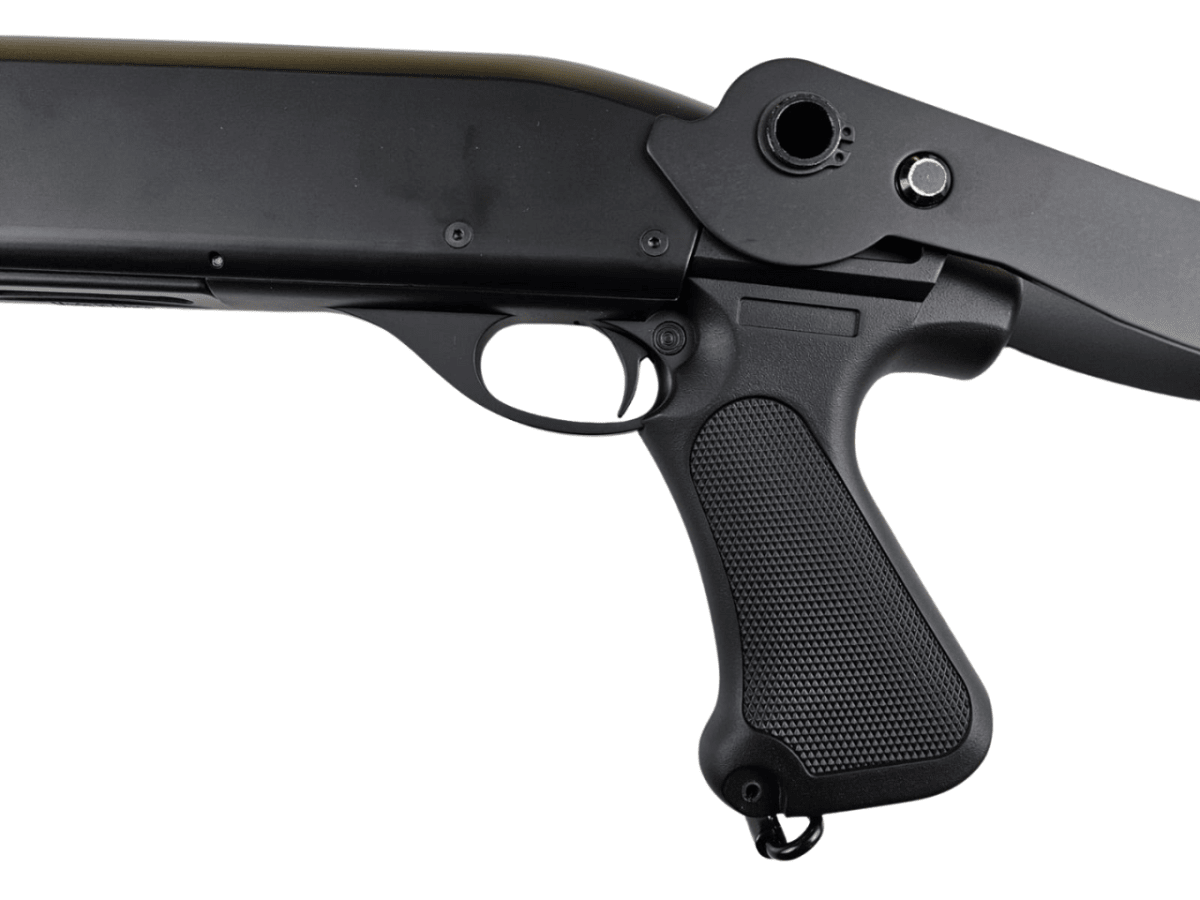 Réplica CYMA cal 6mm Escopeta M870 Spring Tri-shoot11