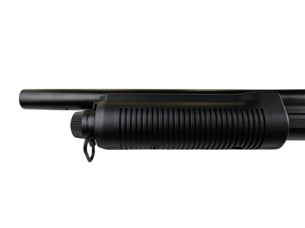 Réplica CYMA cal 6mm Escopeta M870 Spring Tri-shoot7