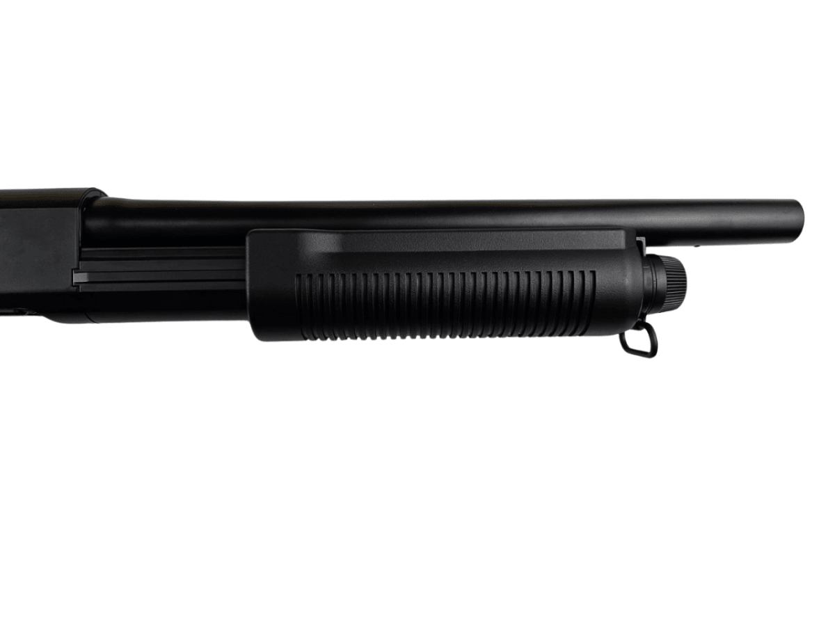 Réplica CYMA cal 6mm Escopeta M870 Spring Tri-shoot6