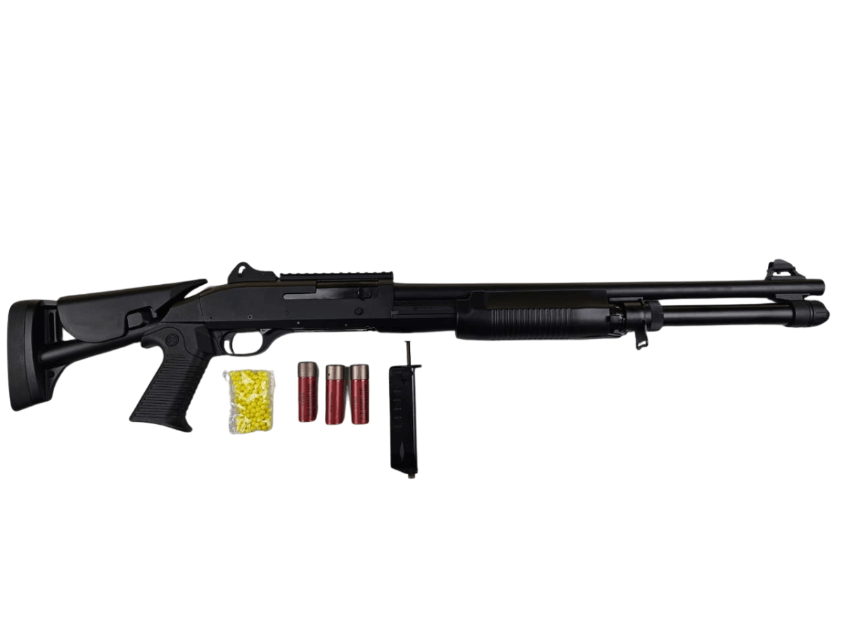 Réplica CYMA cal 6mm Escopeta M3 BENELLI Spring11