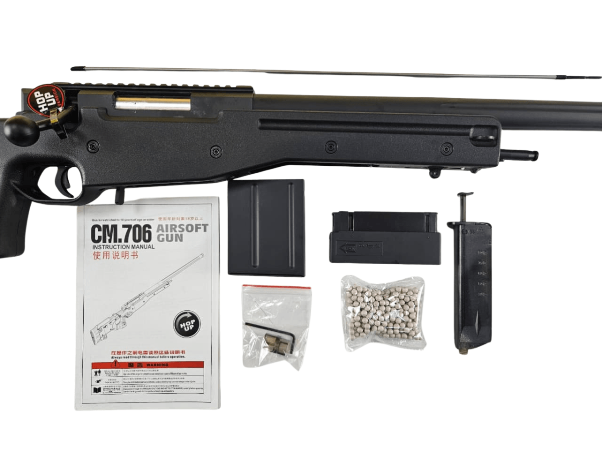 Réplica CYMA cal 6mm L96 AWM-F Bolt Action Spring13