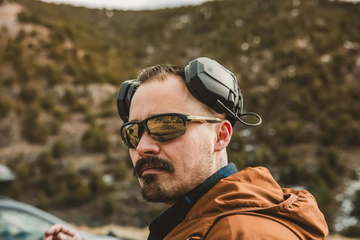 Lente Jakl Captivate Non-Pol Tungsten Mirror/Matte Black and Tan Frame #CHJKL044
