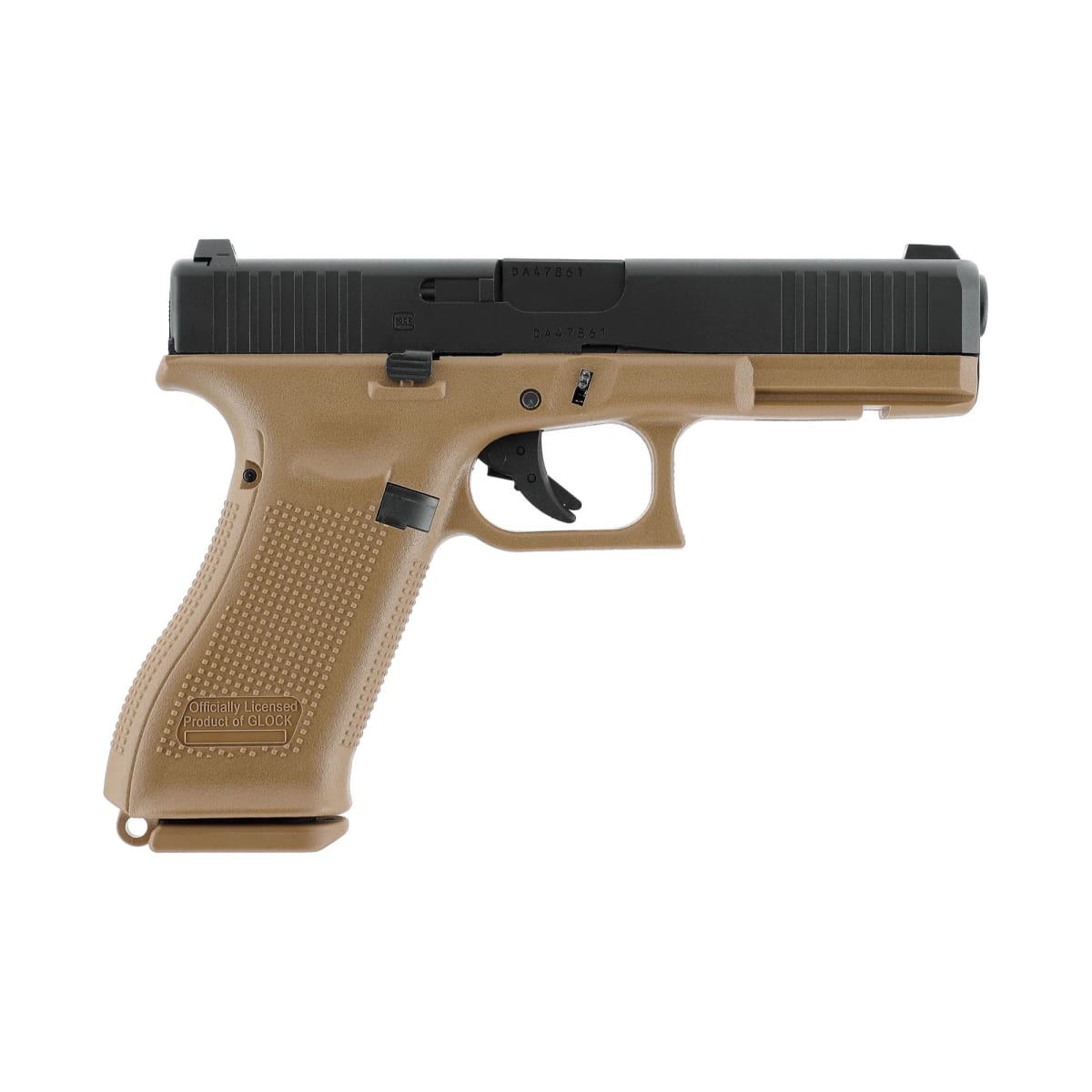 Réplica Airsoft GLOCK 17 Gen5 French Army Edition Coyote 6 mm GBB #2.64773