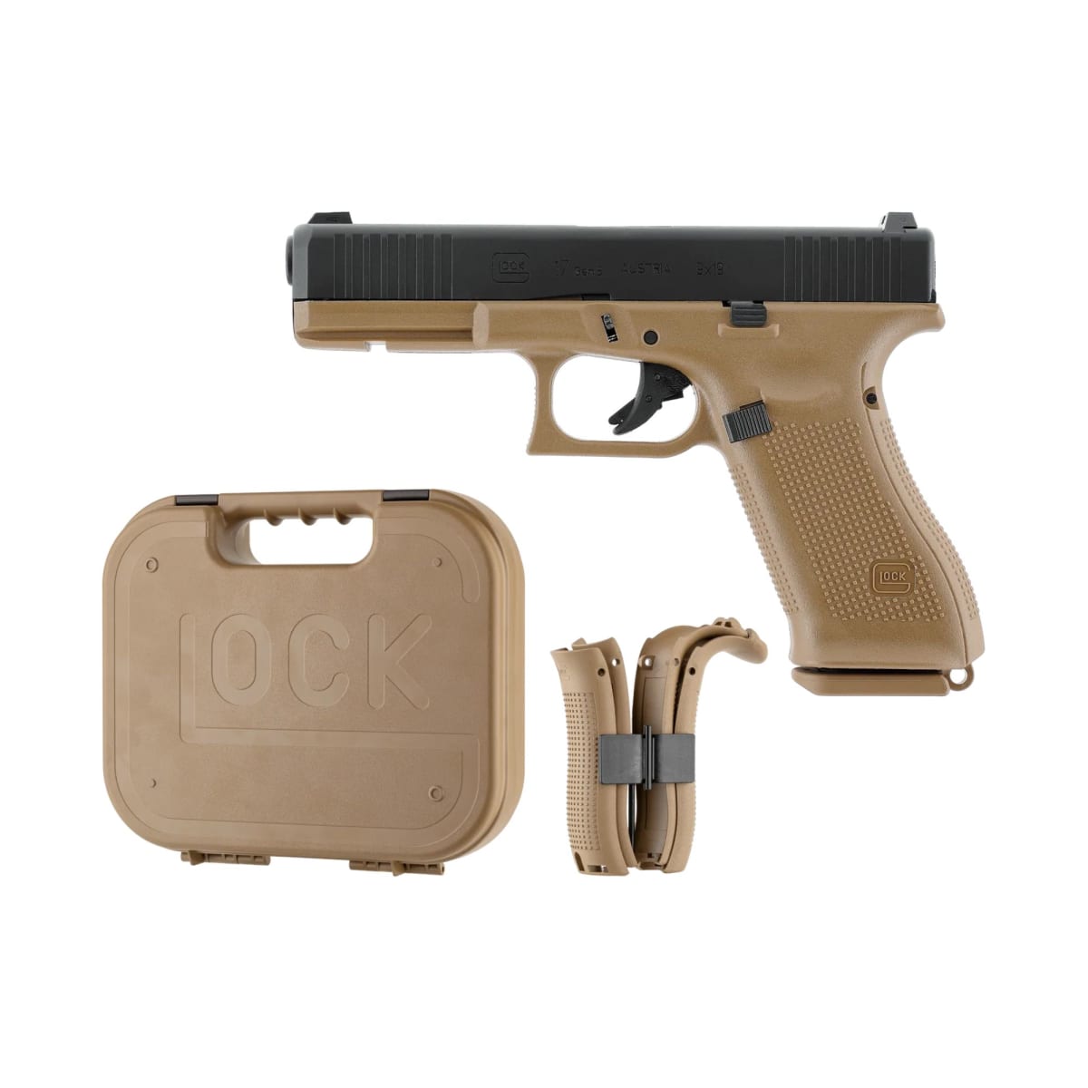 Réplica Airsoft GLOCK 17 Gen5 French Army Edition Coyote 6 mm GBB #2.64776