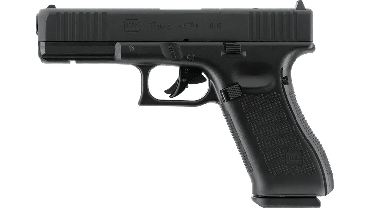 Pistola Mod Glock 17 Gen5 MOS BLK 4,5 mm Poston1