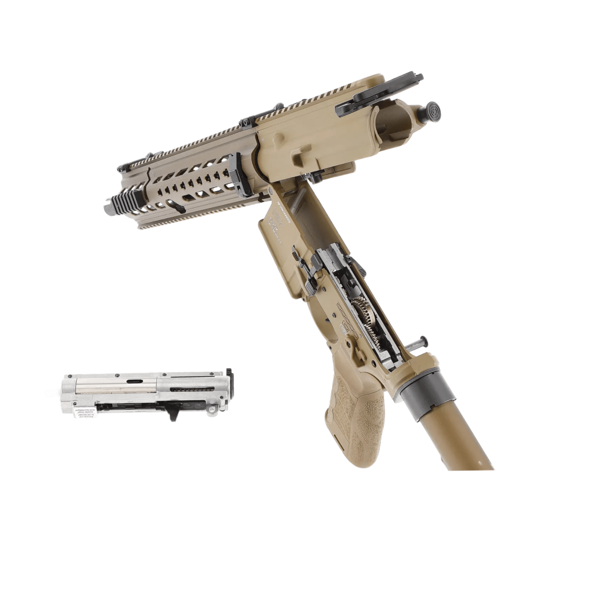 Réplica cal 6 mm mod Heckler&Koch G95 K GRN-BRN 6 mm AEG < 1,0 J 120R Full-Auto, #2.6567X6