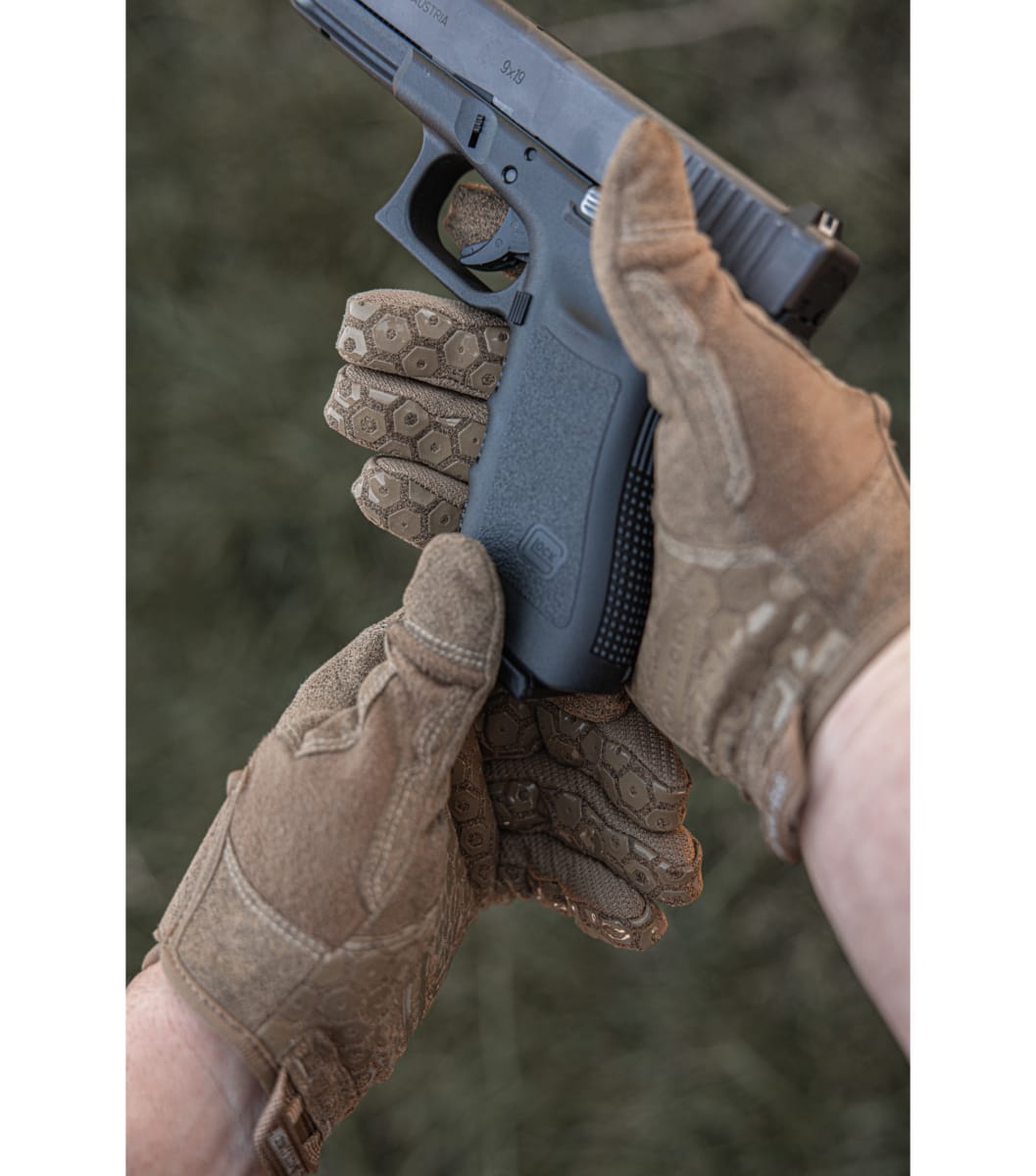 Guantes Mechanix TAA Precision Pro High Dex Coyote LG #HDG-F72-0106