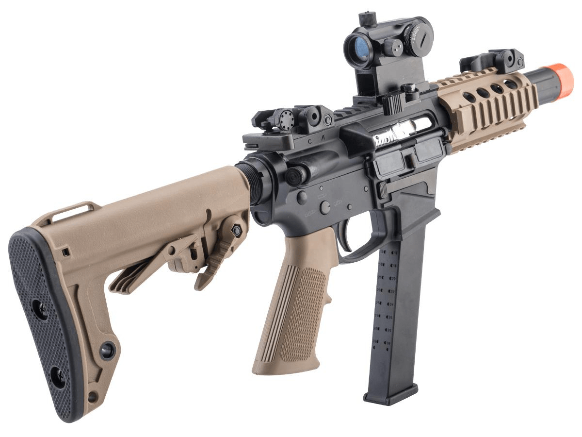 Réplica King Arms cal 6mm TWS SBR GBB Lite Dos Tonos #KA-GBB-33-BD 0