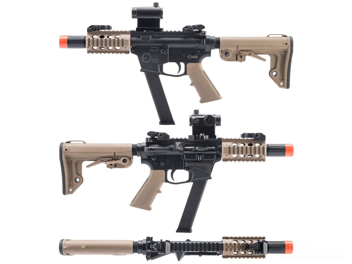 Réplica King Arms cal 6mm TWS SBR GBB Lite Dos Tonos #KA-GBB-33-BD2