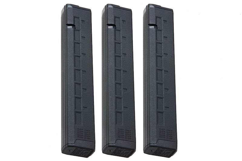 Cargador cal 6 mm para replica KWA QRF MOD.3 80 Round Mid Cap #KWA-QRF3-M2
