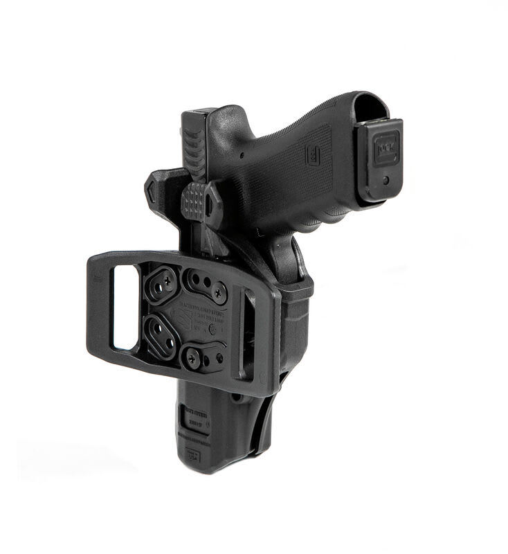 Holster T-Series L2C Blk Glock 19 Glock 19/23/26/27/32/33/45 RH, Box5