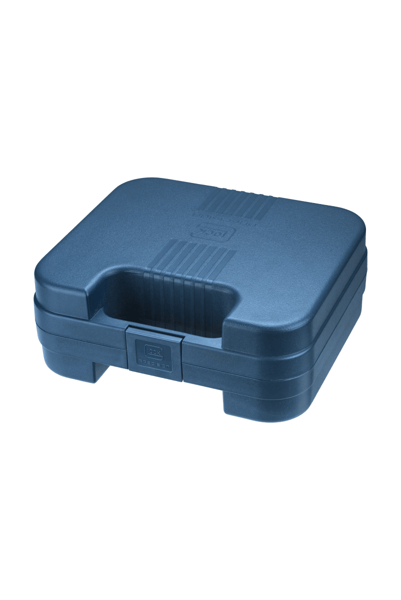 Reloj Glock Edición limitada, caja de acero azul, correa de RTF y goma azul #GW-15-8-228