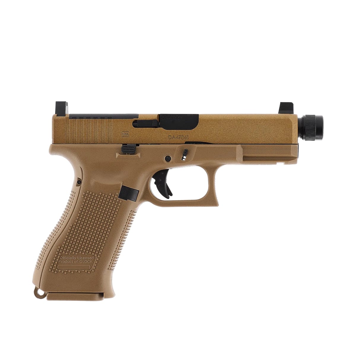 Réplica cal 6 mm mod GLOCK 19X MOS Coyote 6 mm CO2 < 1,0 J 18R, #2.65542