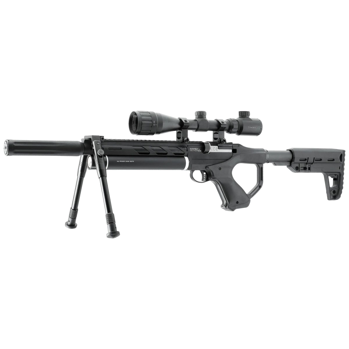 Rifle UX Notos CRK BLK Carbine Rifle Kit 5,5 mm (.22) P PCP < 28 J 7R, #2.43302