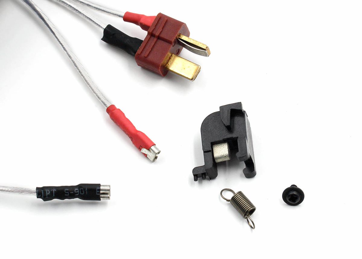 Switch con cableado para la serie M4 (frontal) Deans2