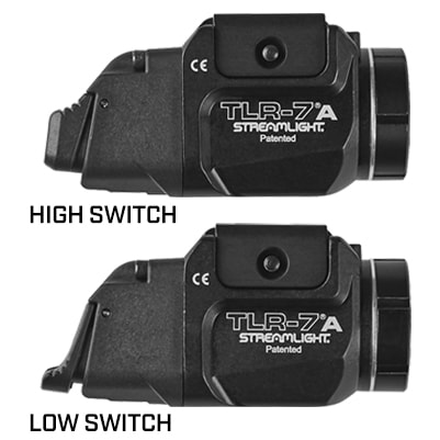 Linterna Streamlight modelo TLR-7A, color negro2