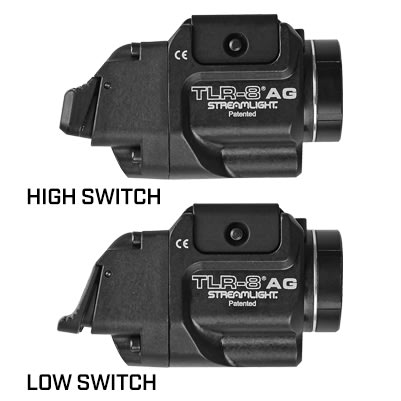 Linterna Streamlight modelo TLR-8 A, color negro, laser rojo2