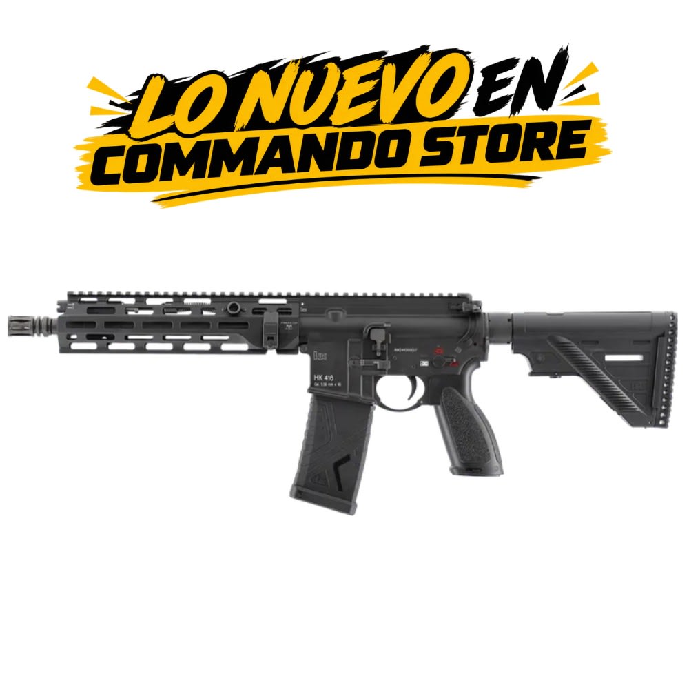 Réplica cal 6 mm mod Heckler&Koch HK416 A5 BLK 6 mm GBB < 1,0 J 30R Full-Auto, #2.6535X 0