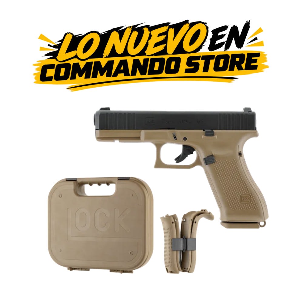 Réplica Airsoft GLOCK 17 Gen5 French Army Edition Coyote 6 mm GBB #2.6477 0