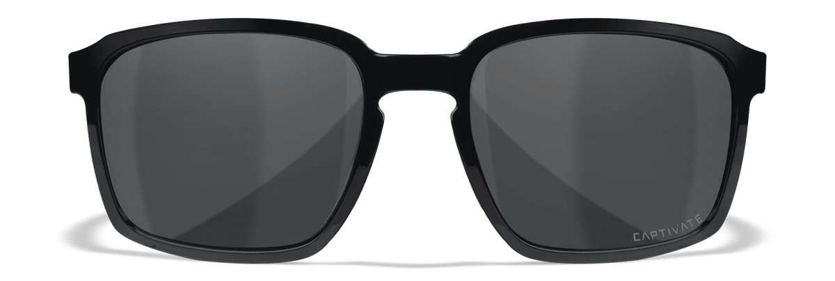 LENTE WILEY X ALFA CAPTIVATE POLARIZADO MICA GRIS MARCO NEGRO AC6ALF185