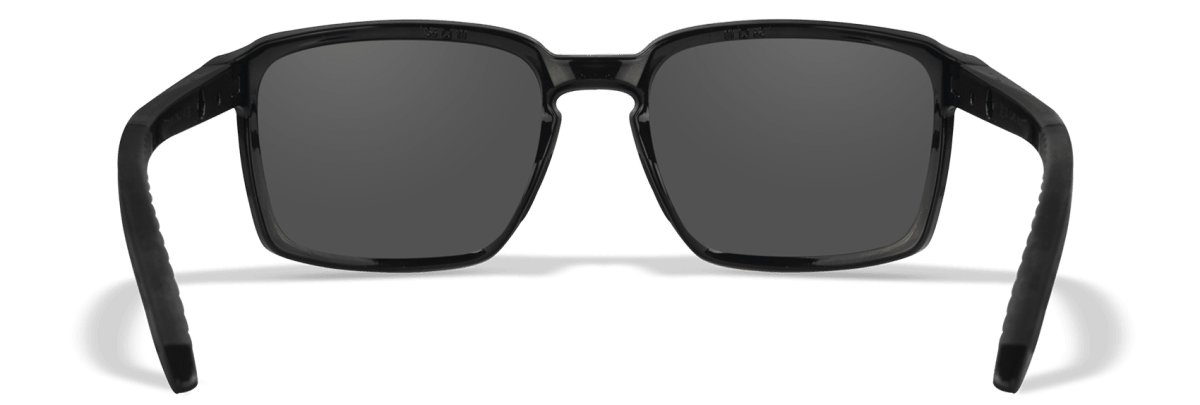 LENTE WILEY X ALFA CAPTIVATE POLARIZADO MICA GRIS MARCO NEGRO AC6ALF184