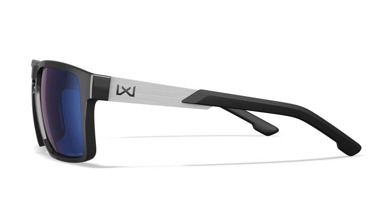 Lente Wiley X APEX Captivate Polarized Blue / Gloss Black Frame4