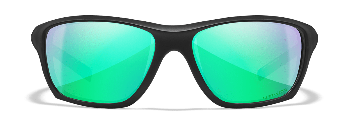 Wiley X Aspect Captivate Pol Green Mirror/Matte Black Frame3