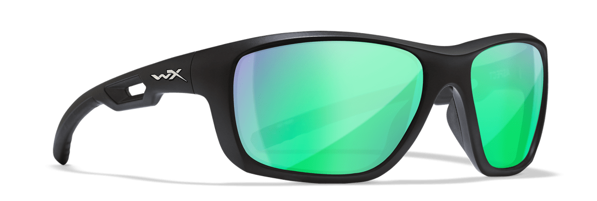 Wiley X Aspect Captivate Pol Green Mirror/Matte Black Frame2
