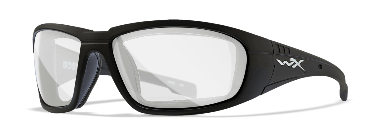 Wiley X BOSS mica clear marco negro 0