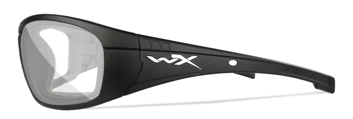 Wiley X BOSS mica clear marco negro5